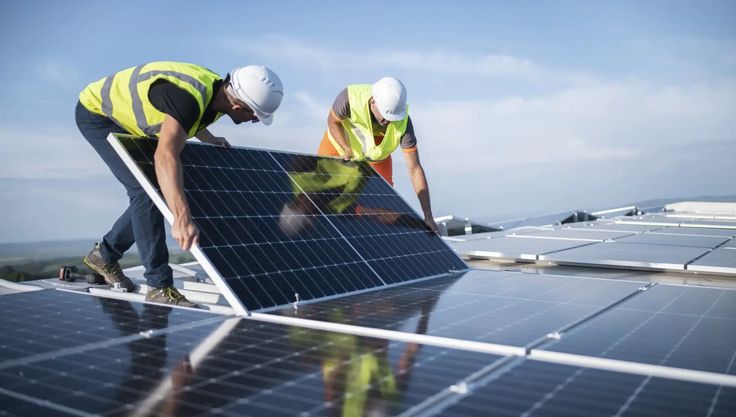 Solar Panels on Roof